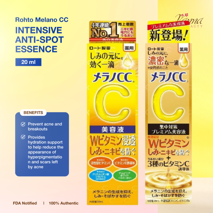 Rohto Melano Cc Intensive Anti Spot Essence 20ml Original Or