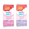 Mitu Baby Tisu Basah Ganti Popok Wipes 50'S Buy 1 Get 1. 