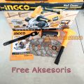 Wall Chaser Grinder INGCO WLC15008 Mesin Bobok Ukir Jalur Pipa Tembok. 