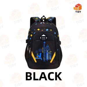 TIDY School Bag For Kids Large Capacity Backpack Ergonomic Student Bag for Children Lightweight Bag