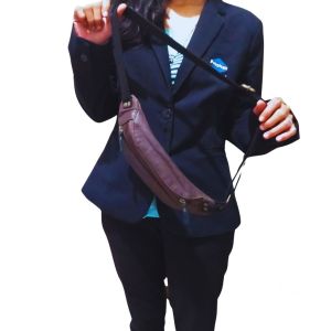 tas kulit pinggang wanita