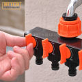 4 Ways Water Outlet Controller With Shut Off Valve Garden Tap Faucet Connector Adaptor 一通四阀门出水控制器 Hose Splitter. 
