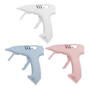 Wireless Hot Glues Guns 2000mAh Fast Preheats 1.5Hs Runtime Silicone Insulated Nozzle Includes 10 Premium Sticks