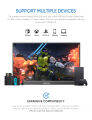 ARZOPA Z1FC- 16.1'' 144Hz Portable Gaming Monitor, 106% sRGB 1080P FHD Kickstand Portable Monitor with HDR, Ultra Slim, External Second Screen for Laptop, PC, PS5, Mac, Xbox. 