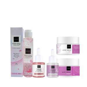 Scarlett Whitening Paket Acne Wajah Berjerawat / Paket Wajah Berjerawat Scarlett Whitening / Scarlet Whitening Paket Acne