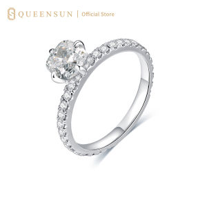 PT950 Gold Lab Diamond Halo Solitaire Ring | Full Eternity Band | Minimalist Luxury Ring | Solitaire Halo Diamond Ring18金轻奢求婚 主钻围镶半圈钻培育钻石戒指