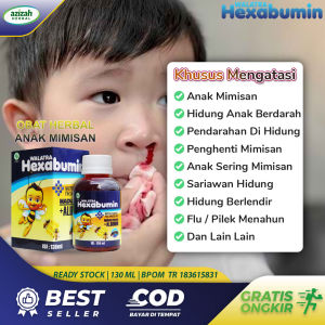 Obat Mimisan Anak Hidung Anak Berdarah Pendarahan Di Hidung Sariawan Panas Dalam Herbal Hexabumin Madu Anak Asli