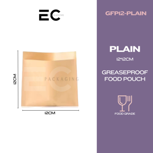 EC 100Pcs Cute Cartoon Greaseproof Paper Bag Pouch Food Wrapper Sandwich Pouch Fried Chicken Fried Pouch