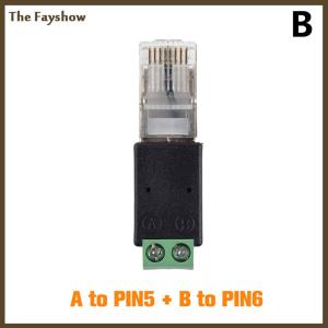 [The Fayshow] Bộ chuyển đổi RJ45 sang RS485 Bộ chuyển đổi đầu cuối RJ45 bộ chuyển đổi RJ45 sang RS485 đầu pha lê sang đầu cuối