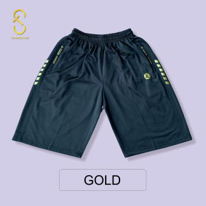 Celana Sontog 3/4 Size Jumbo Saku Resleting Pria Dewasa - Celana Olahraga