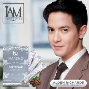 IAM WORLDWIDE Amazing Coffee Mix with Glutathione made in Australia FDA APPROVED