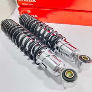 Shock Belakang GL Pro Set Sok Shockbreaker Belakang Honda GL Pro Mega Pro Part KEH Hitam