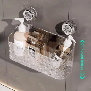 Suction Cup Toilet Shelf Bathroom Storage
