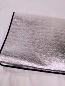 Double Sided Aluminum Foil Waterproof Outdoor Camping Hiking Beach Picnic Sleeping Blanket Mat Pad