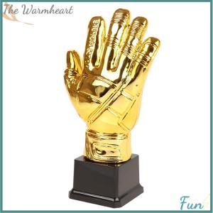 【The Warmheart】 en Gloves Football Trophy Winner Trophys Goalkeeper Gamesoccer Competition Adult Glove School Kids Awardtrophies Cup