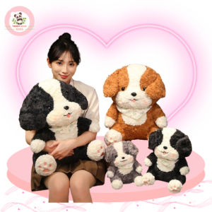 Gấu Bông Chó Lông Xoắn Dễ Thương 40CM Cho Bé Làm Quà Tặng HADA
