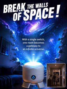 Projection Lamp Colorful Dream Rotating Night Light Bedroom Decor Kids Gift/360 Degree Rotating/Multicolor Light Effect/Relaxing Ambience