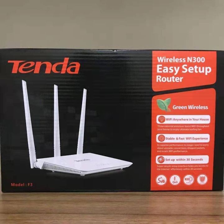 Routers English version router Tengda F3 wireless router fiber optic household universal