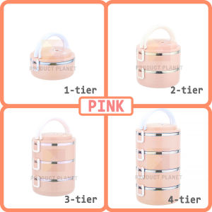 Tiffin Carrier Mangkuk Tingkat Stainless Steel Bekas Makanan Tapau Multi layer Lunch Box Bento Food Carrier Kotak Makanan Tengahari 不锈钢多层饭盒便当盒