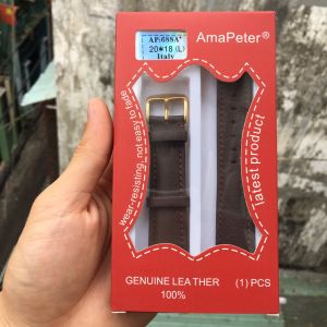 Dây Da Thay Thế Cho Đồng Hồ Đeo Tay Nam Nữ Nhiều Size