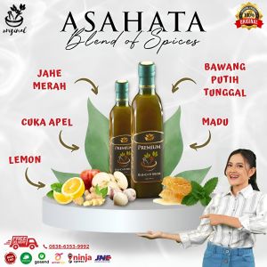 Jus Asahata Premium Herbal Pengencer Darah Kental Minuman Bawang Putih Tunggal Kolesterol