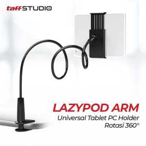 TaffSTUDIO Lazypod Arm Universal Smartphone Tablet Holder Klip Clamp - A-138