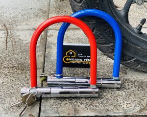 Khóa xe máy chống trộm khóa u xe máy khóa cổng 115