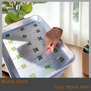 Excellent Ready Stock 1 5 10Pcs Lucky Clover Postcards Natural Grass Transparent Wishing Cards For Bookmarks