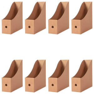 8 pcs tập tin lưu trữ hộp túi đựng tài liệu hộp tập tin chủ sở hữu hộp các tông tài liệu Rack cho tài liệu tổ chức