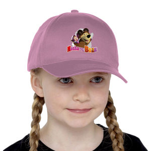 Topi Anak Masha And The Bear Karakter Kartun Atasan Anak Laki-Laki Perempuan MNB-01
