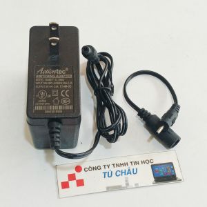 Nguồn DC Adapter 5V - 2A (Đầu cắm 5.5mm x 2.1mm) + Cáp chuyển ra đầu 2.5mm x 0.7mm