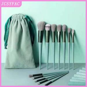 JCSYFAC 8 13PCSMakeup Brush Set Fluffy Professiona Cosmetic Foundation Powder Eyeshadow Kabuki Blending Make Up Brush Beauty Tool Makeup