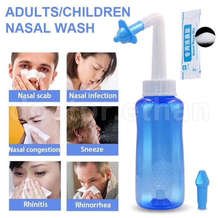 Nasal Wash Neti Pot Nose Sinus Wash Cleaner With Physiological Wash ...