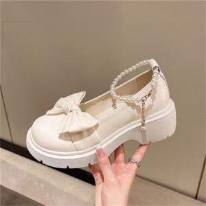 เป็นไปสู่แมรี่เจนรองเท้าหนังผู้หญิงฤดูร้อนปี 2022 ใหม่แฟชั่นโบว์มูลค่า 1,200 บาท ส่งเร็วพิเศษ สำหรับผู้หญิงฤดูร้อน!