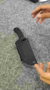 FBIQQ ใบสแตนเลสสตีล 440 ของแท้ kydex (ไม่ยิงโลโก้)