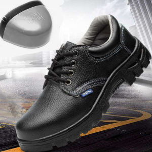 รองเท้าทำงานผู้ชายรองเท้าหนังรองเท้านิรภัยรองเท้าผู้ชายคุณภาพสูง