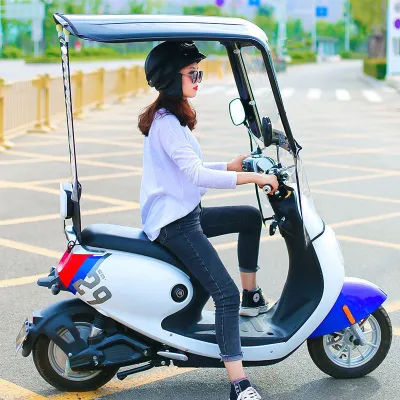 Motorcycle canopy ebike roof umbrella waterproof Universal for E Bike 3 Wheel Motorcycle Covers Windshield Motorcycle Tops
