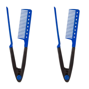 หวีจัดแต่งทรงโคนผมฟู หวีจัดแต่งทรง หวีตรง สิ่งประดิษฐ์ เป่าผม หวีหยิกที่บ้าน คลิปรูปตัววี เครื่องมือทำผม ผู้หญิง-高颅顶器发根蓬松梳