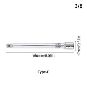 PROMO EXTENSION BAR 1/2 x 5 inch 1/2 x 10 inch 1/4 x 4 inch 3/8 x 6 inch Sambungan Kunci Sok Shock set Kunci
