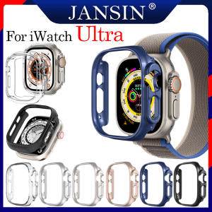 Vỏ cho Apple Watch 10 Ultra 2 1 49mm 46mm 42mm Vỏ bảo vệ cứng PC Khung rỗng Bộ đệm cho Ultra 10 9 8 7 6 5 4 SE2 1 45mm 44mm 42mm 41mm 40mm 38mm Vỏ bảo vệ