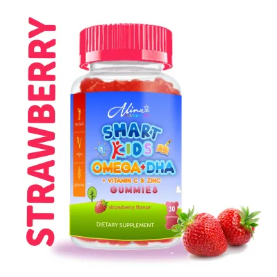 Smart Kids Omega + DHA + Vitamin C 120 Gummy