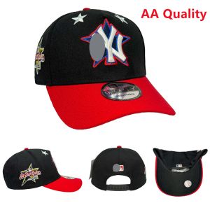 ขายส่ง 2025 หมวกเบสบอลออลสตาร์พร้อมปัก 3D AA quality หมวกกันแดดคุณภาพสูงปรับได้