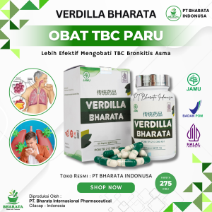 Obat ISPA TBC Obat Sinusitis Polip Ampuh VERDILLA BHARATA Original Obat Batuk Berdarah Infeksi Paru-Paru Bronkitis