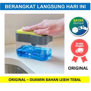 Soap pump sponge caddy dispenser spon tempat sabun cuci piring