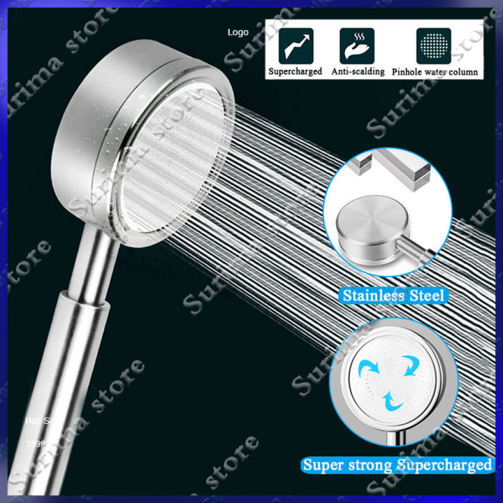 SUS 304 Stainless Steel Anti Burst High Pressure Bathroom Hand Shower ...