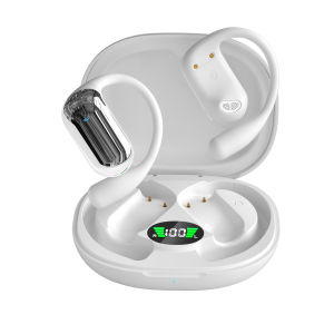 Beiziye AI Wireless Translation Earbuds Noise Reduction Real Time Open Bluetooth Headphones Waterproof Headsets LED Display Long Standby Touch Earbuds