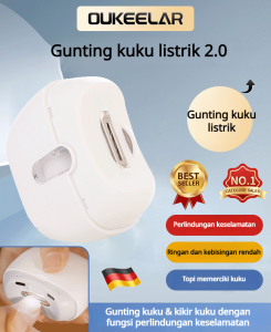 Pemotong Kuku Elektrik Pemotong Kuku Elektrik Rechargeable Mesin Pengasah Kuku Manikur Pemotong Kuku Otomatis