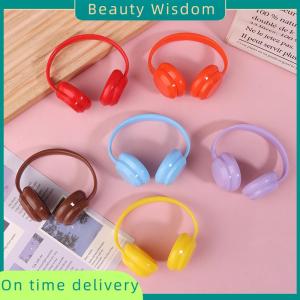 Beauty Wisdom Cotton Doll Headphone Cute Earphone For 10cm Cotton Doll Mini Plush Doll Headset Decoration Fashion DIY Doll Accessories Gift