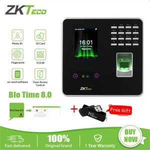 【ZKteco】Attendance Machine Intelligent Biometric Face Recognition Fingerprint Time Machine | Ships Today