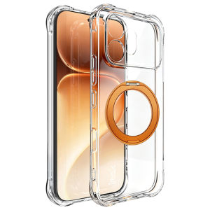 Magnetic Case For Honor 600 5G Transparent Camera Protection Built in Magnet CA0028